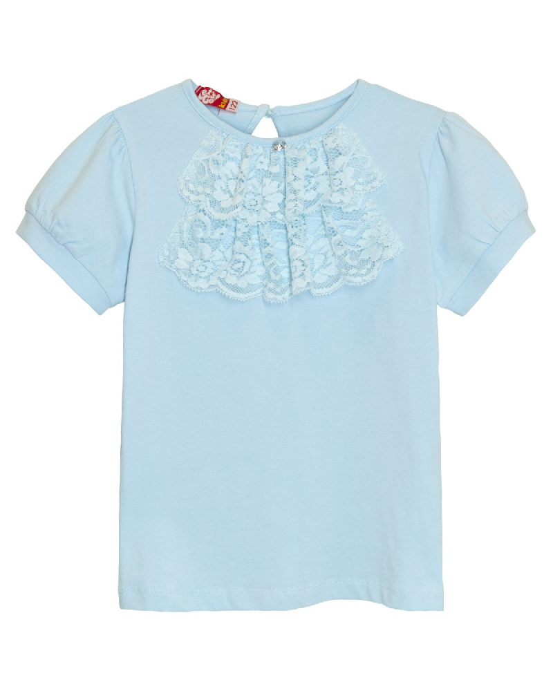 Джемпер с коротким рукавом для девочки