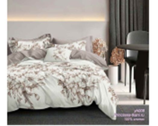 Комплект постельного белья, 2-спальное, сатин