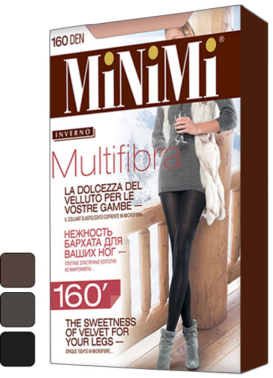 Колготки женские Multifibra 160 Maxi nero