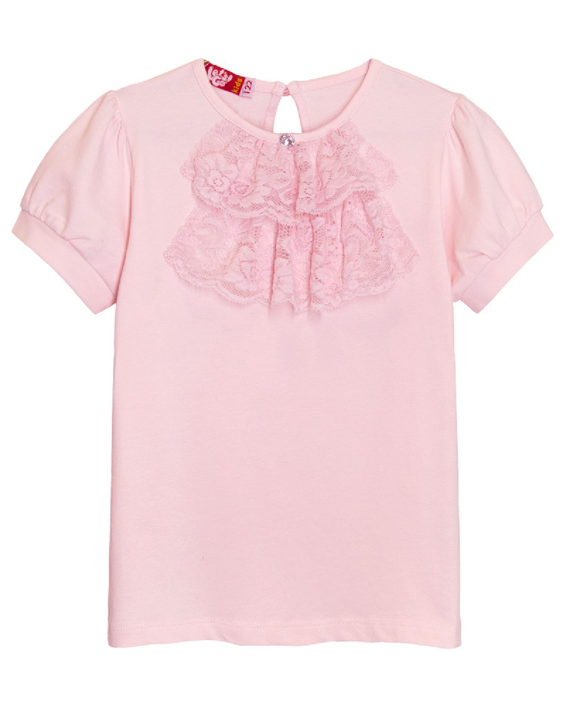 Джемпер с коротким рукавом для девочки