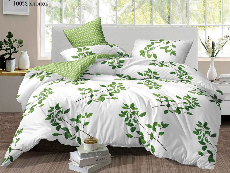 Комплект постельного белья, 2-спальное, поплин