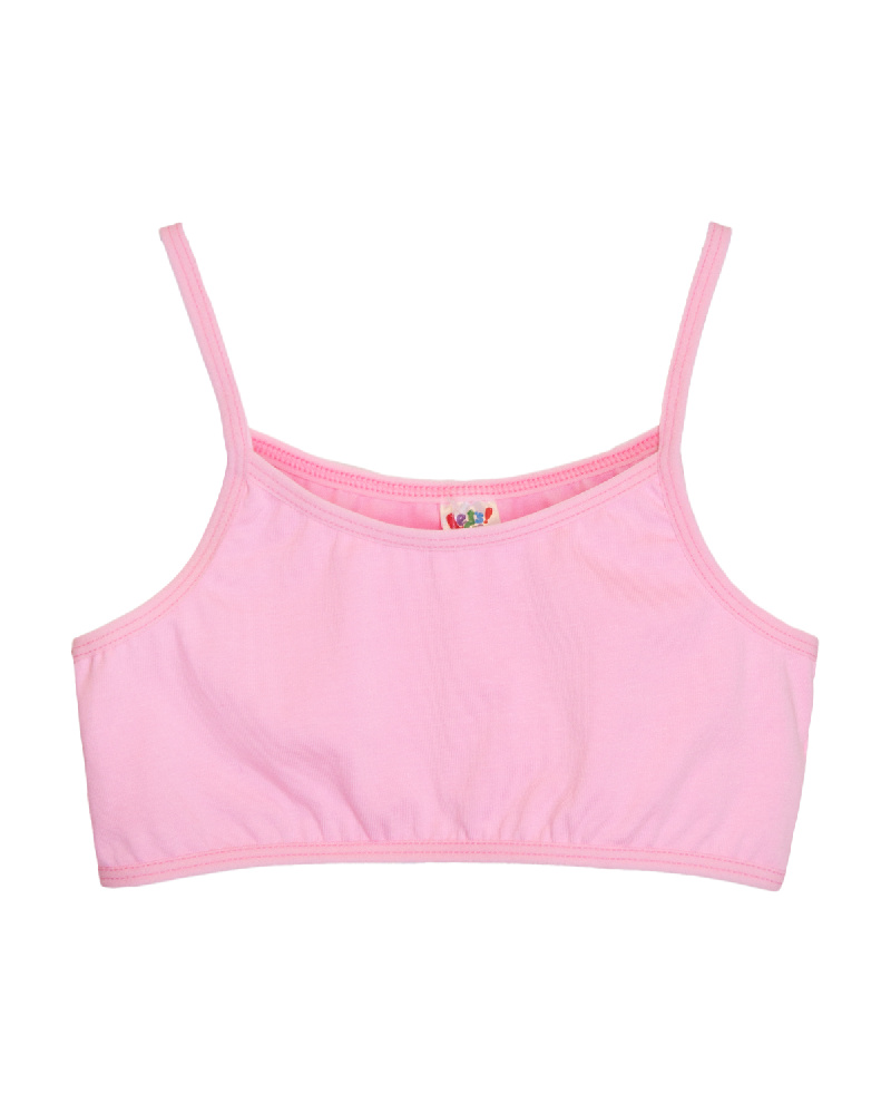 Майка для девочки на бретелях (бразильетка)