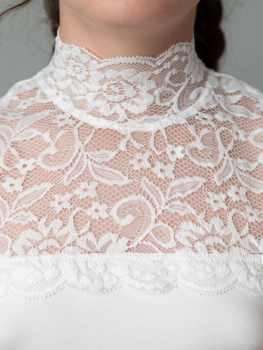 Джемпер для девочки с коротким рукавом