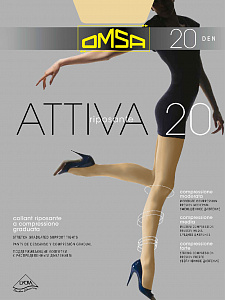 Колготки женские Attiva 20 caramello