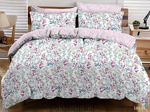 Комплект постельного белья, 1.5-спальное, поплин