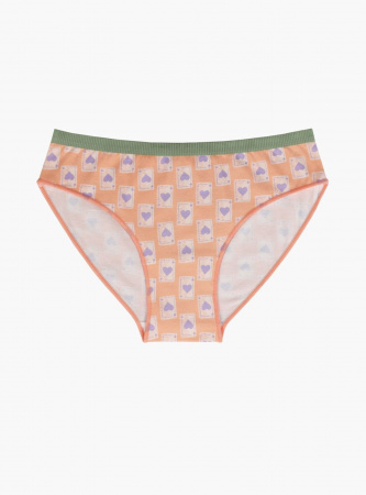 Трусы слипы женские 3084LUF бренда Indefini изготовлены из хлопка.
Выполнены в розовом цвете с абст