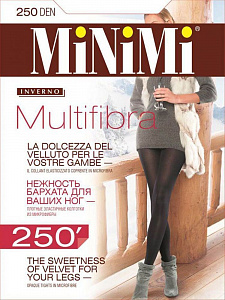 Колготки женские Multifibra 250 nero