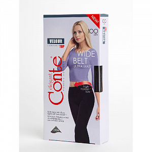 Колготки женские Velour Top 100 anthracite