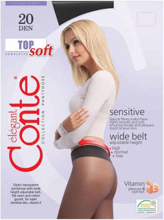 Колготки женские Top 20 nero