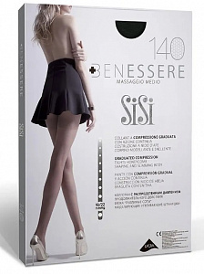 Колготки женские Benessere 140 nero