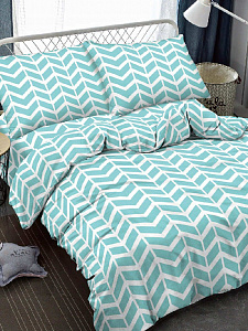 Комплект постельного белья, евро, макосатин