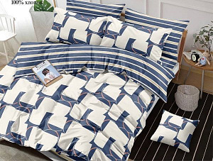 Комплект постельного белья, дуэт, поплин