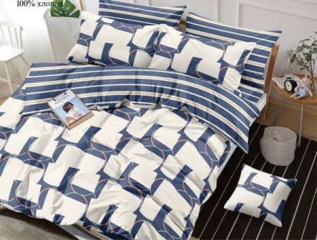 Комплект постельного белья, дуэт, поплин