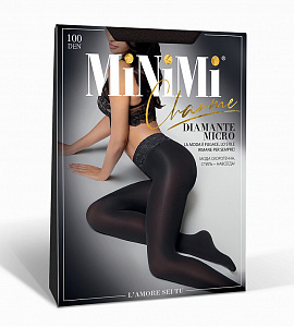 Колготки женские Diamante Micro 100 nero
