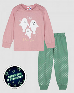 Пижама для девочки (джемпер+брюки)