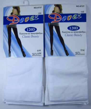 Колготки женские 120 белый