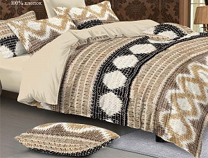 Комплект постельного белья, 2-спальное, поплин