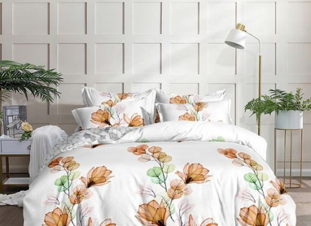 Комплект постельного белья, дуэт, поплин