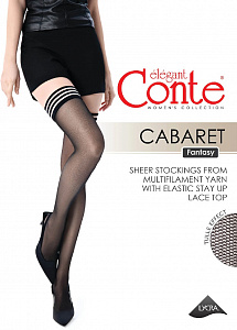 Чулки Fantasy Cabaret 30 nero