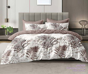 Комплект постельного белья, 1.5-спальное, поплин