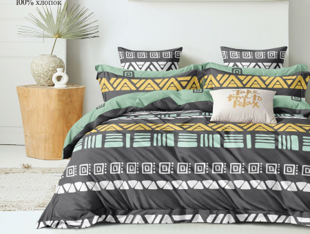 Комплект постельного белья, дуэт, поплин