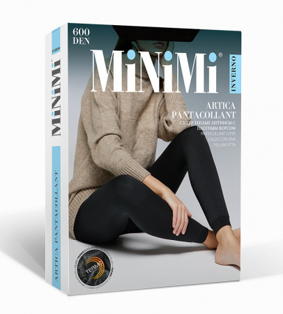 Легинсы женские Artica 600 nero