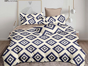 Комплект постельного белья, 2-спальное, поплин