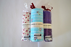 Простыня на резинке, 2-спальная, поплин