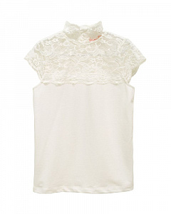 Джемпер для девочки с коротким рукавом