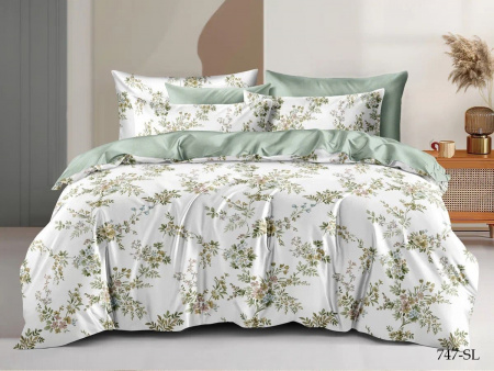 Комплект постельного белья, 1.5-спальное, сатин
