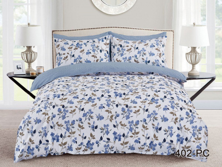 Комплект постельного белья, 1.5-спальное, поплин