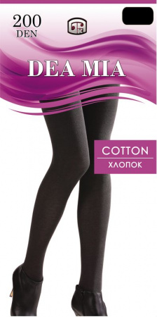 Колготки женские Dea Mia Cotton 200 nero