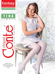 Колготки детские Tina 40 bianco