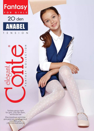 Колготки детские Anabel 20 bianco
