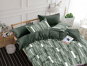 Комплект постельного белья, евро, поплин